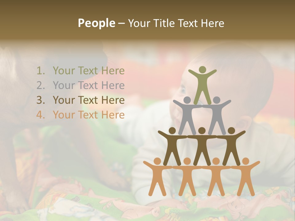 Baby Adorable Small PowerPoint Template