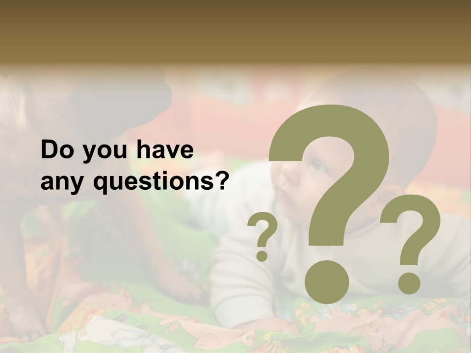 Baby Adorable Small PowerPoint Template