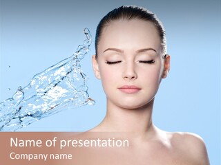 Relaxation Spa Moisturize PowerPoint Template