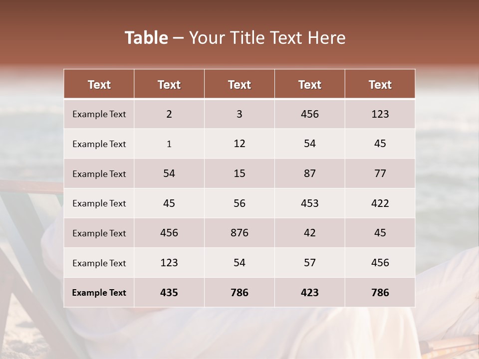 Man Female Retirement PowerPoint Template