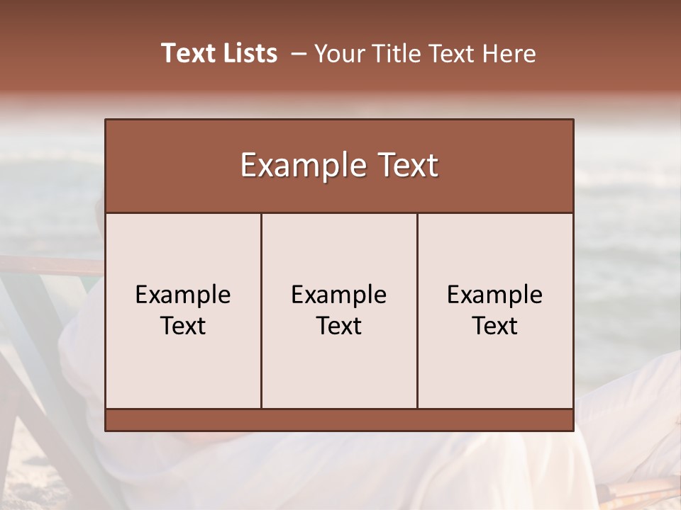 Man Female Retirement PowerPoint Template