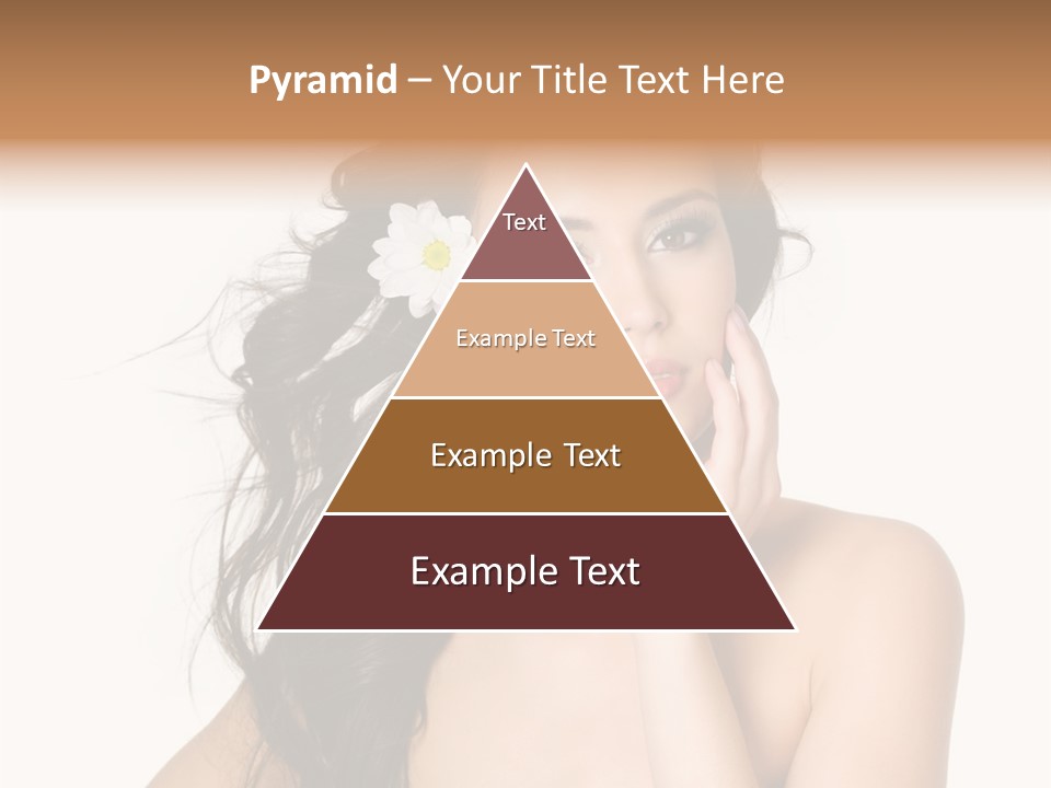 Horizontal Body Brunette PowerPoint Template