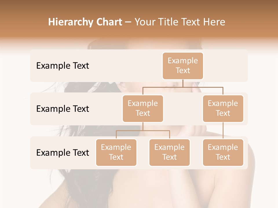 Horizontal Body Brunette PowerPoint Template