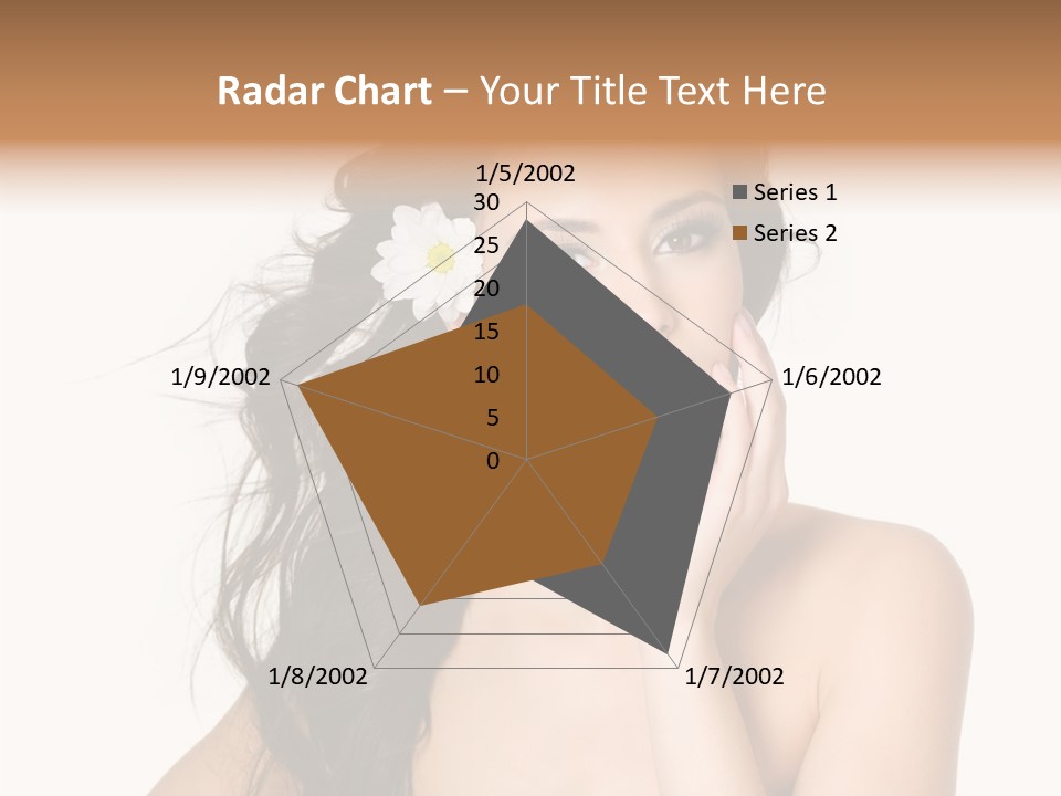 Horizontal Body Brunette PowerPoint Template