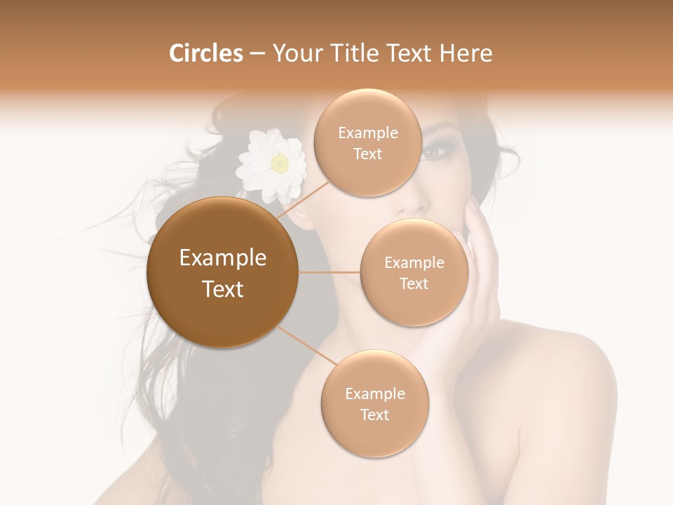 Horizontal Body Brunette PowerPoint Template