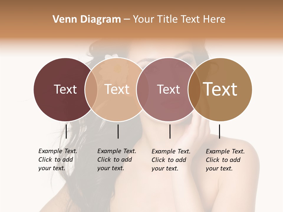 Horizontal Body Brunette PowerPoint Template