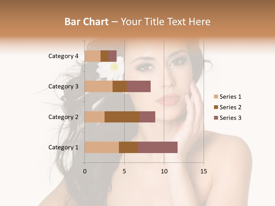 Horizontal Body Brunette PowerPoint Template