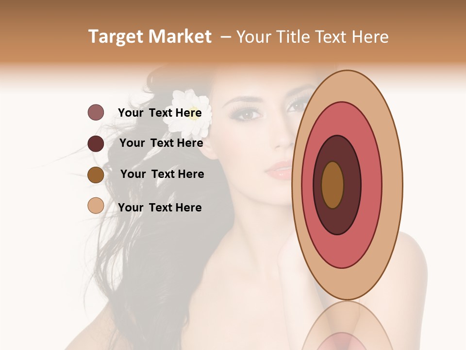 Horizontal Body Brunette PowerPoint Template