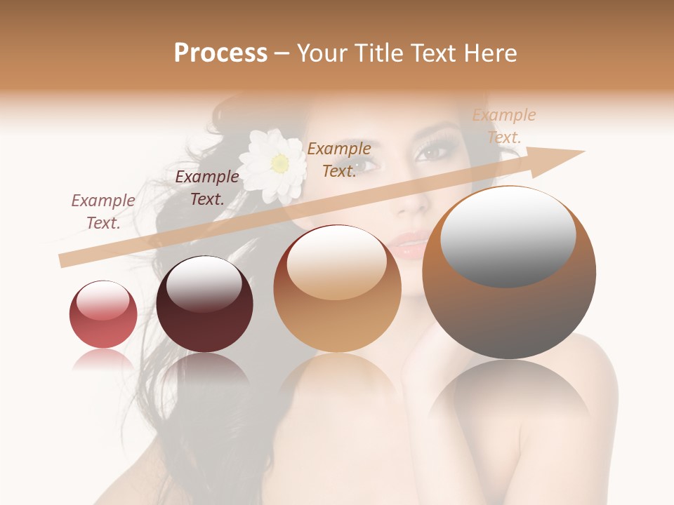 Horizontal Body Brunette PowerPoint Template