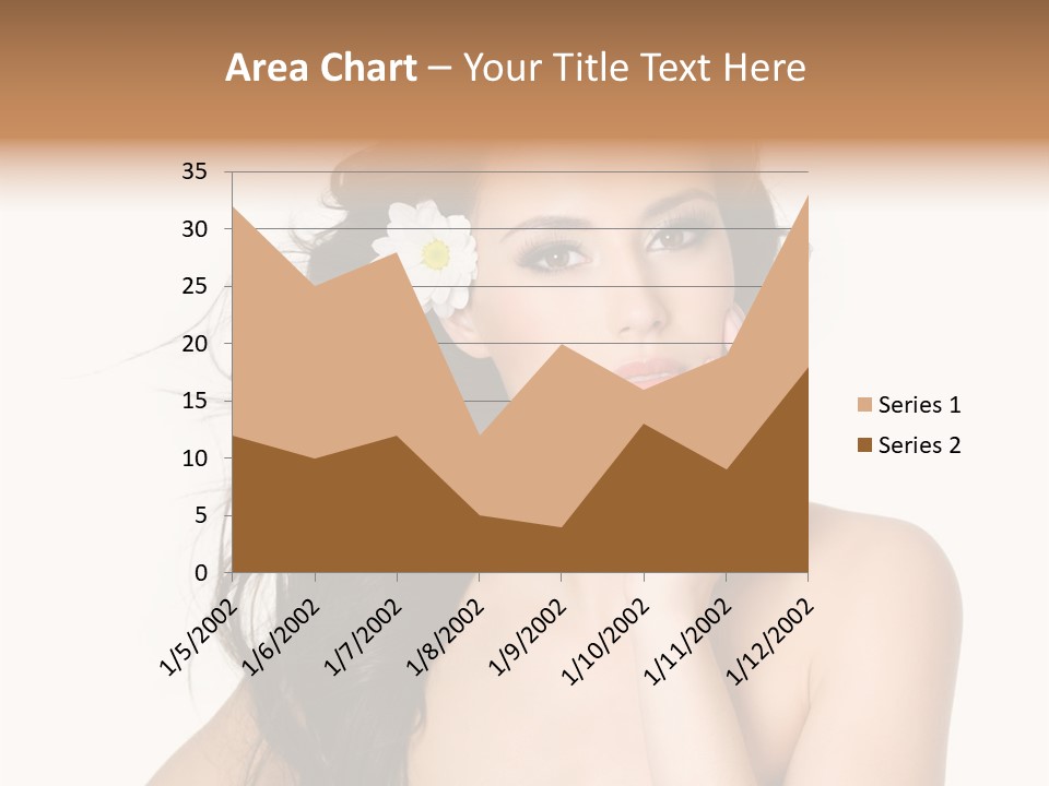 Horizontal Body Brunette PowerPoint Template