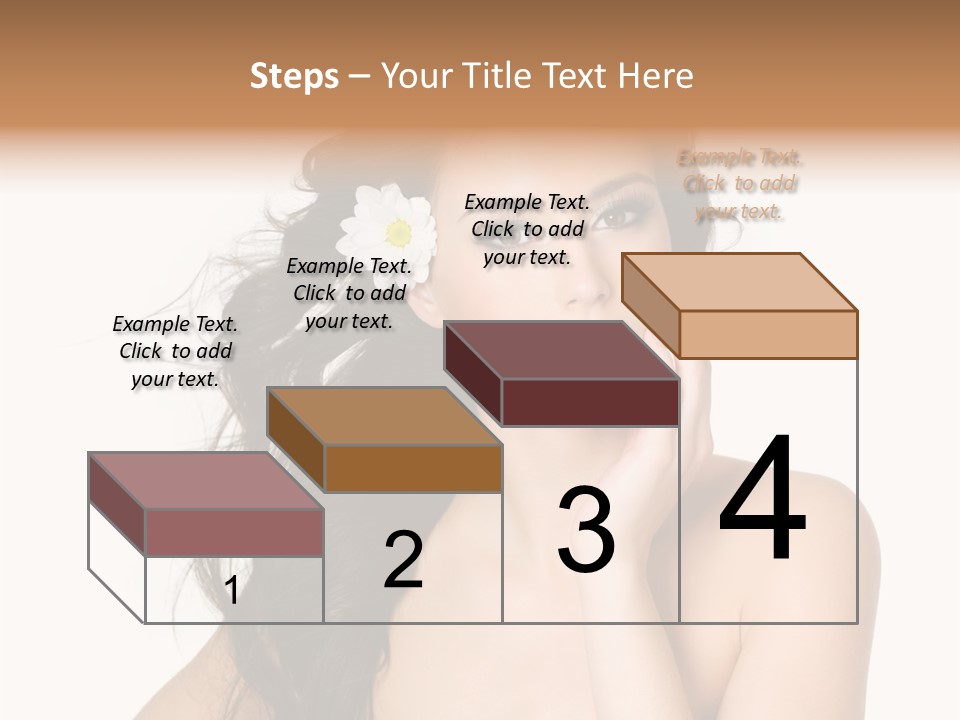 Horizontal Body Brunette PowerPoint Template