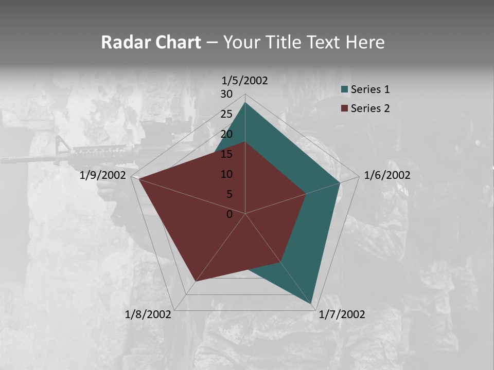 Soft Rifle Gun PowerPoint Template