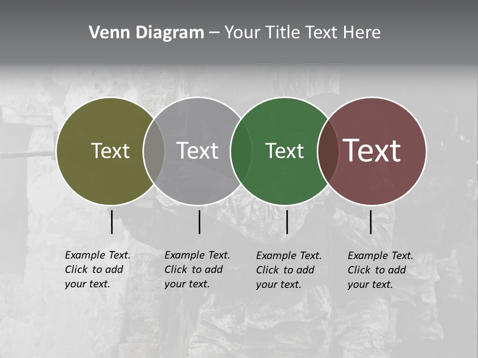 Soft Rifle Gun PowerPoint Template