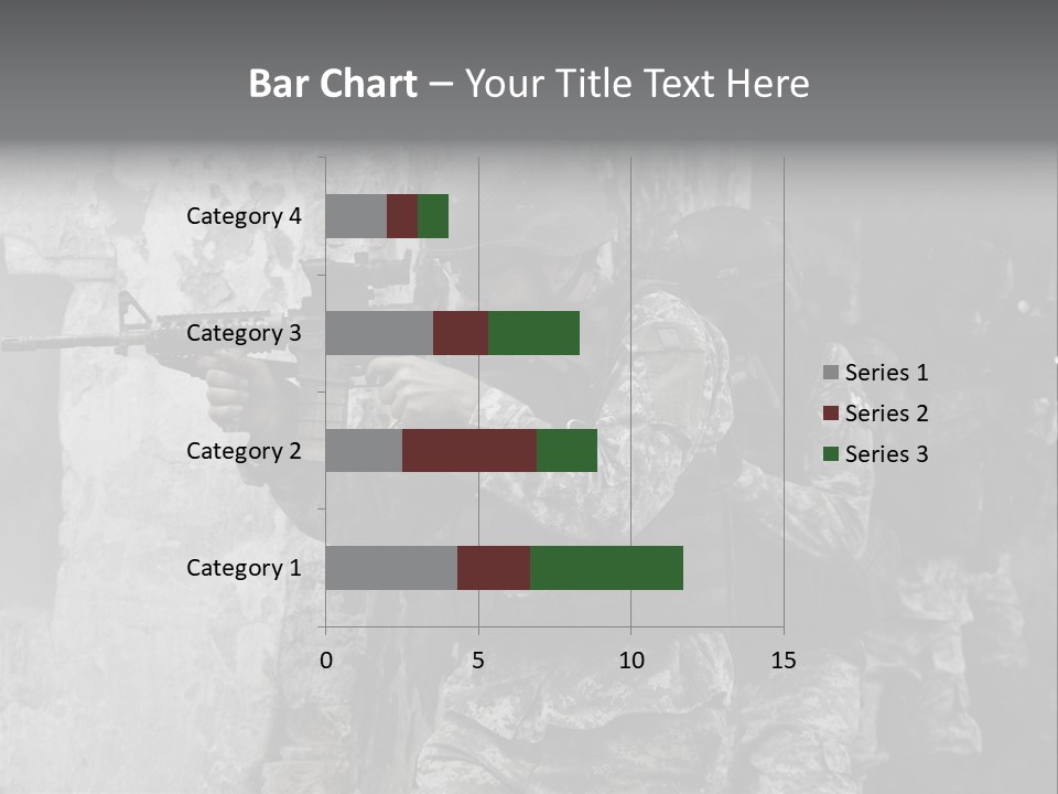 Soft Rifle Gun PowerPoint Template