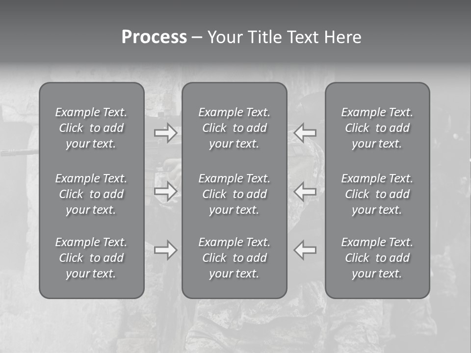 Soft Rifle Gun PowerPoint Template