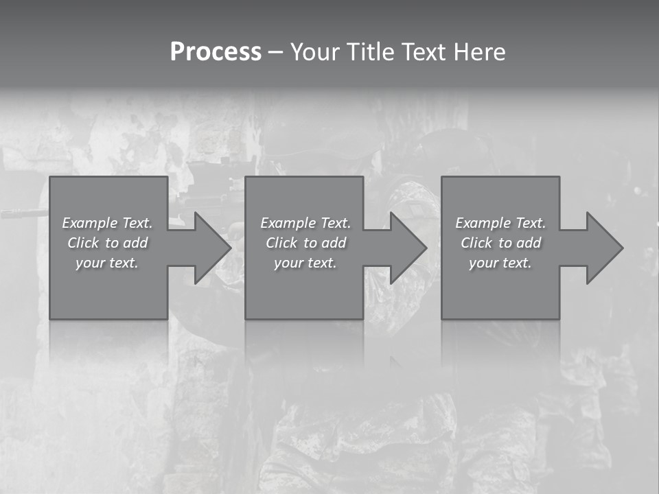 Soft Rifle Gun PowerPoint Template