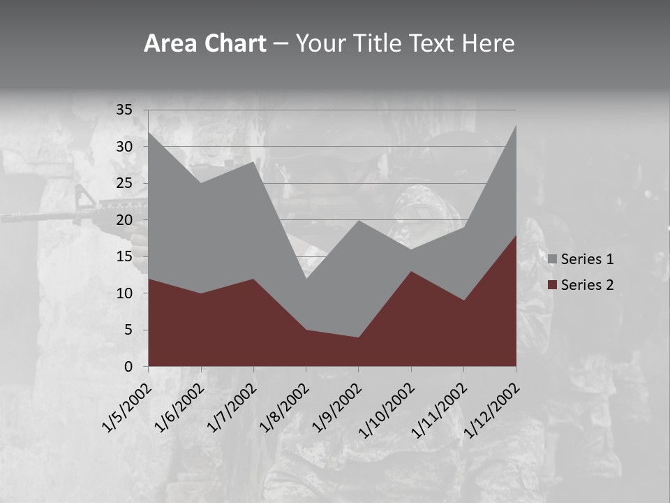 Soft Rifle Gun PowerPoint Template