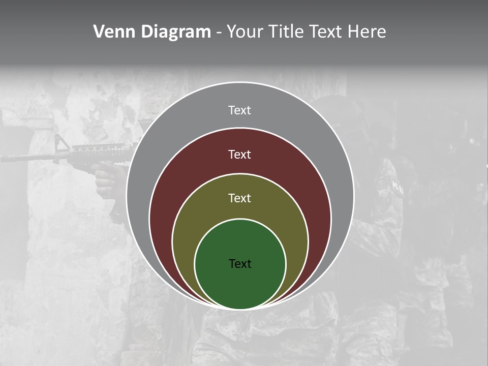 Soft Rifle Gun PowerPoint Template