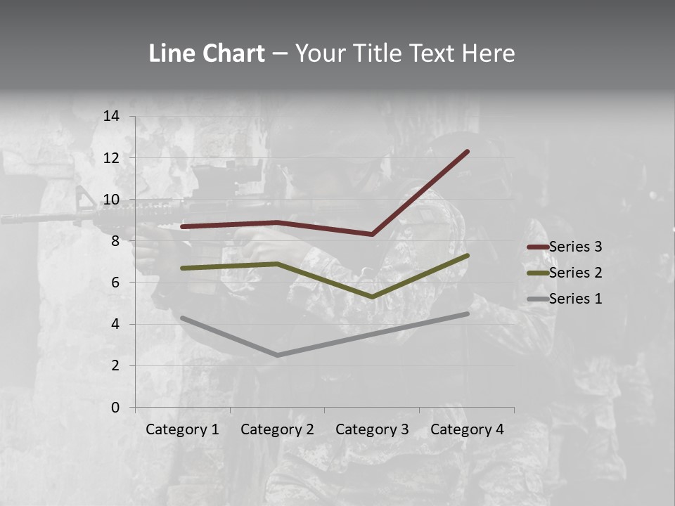 Soft Rifle Gun PowerPoint Template