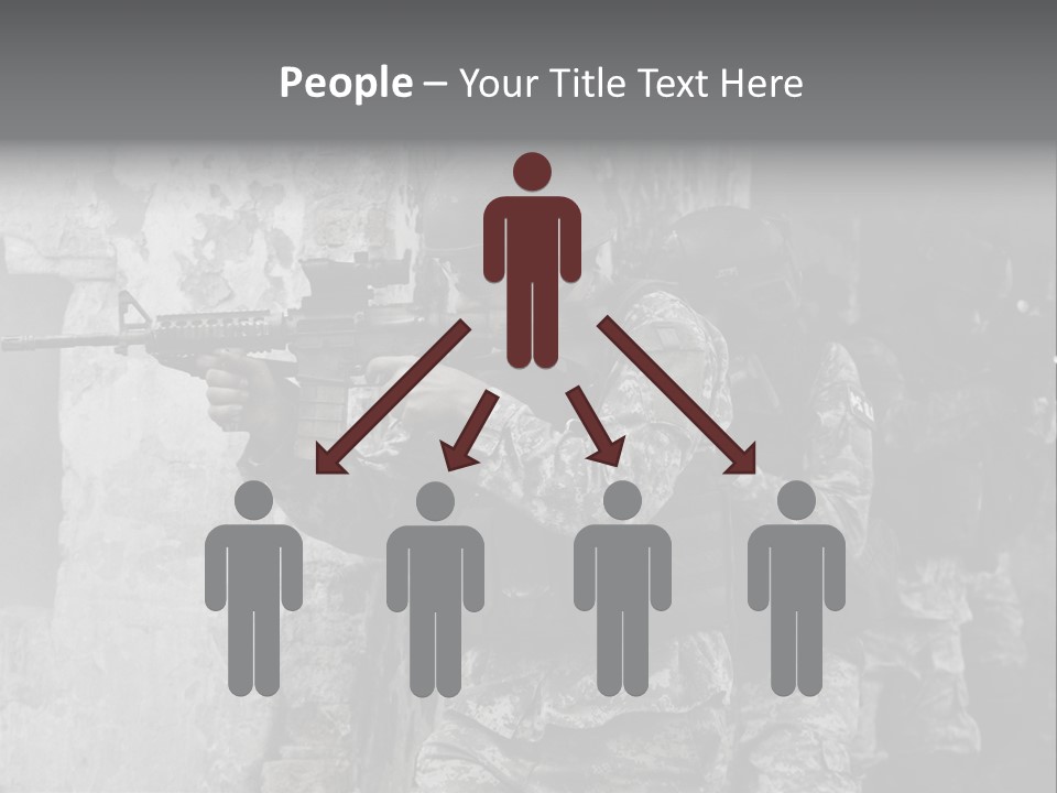 Soft Rifle Gun PowerPoint Template