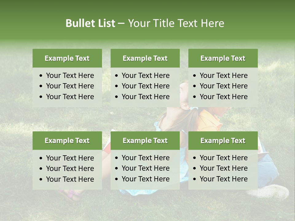 Park Boy Outside PowerPoint Template