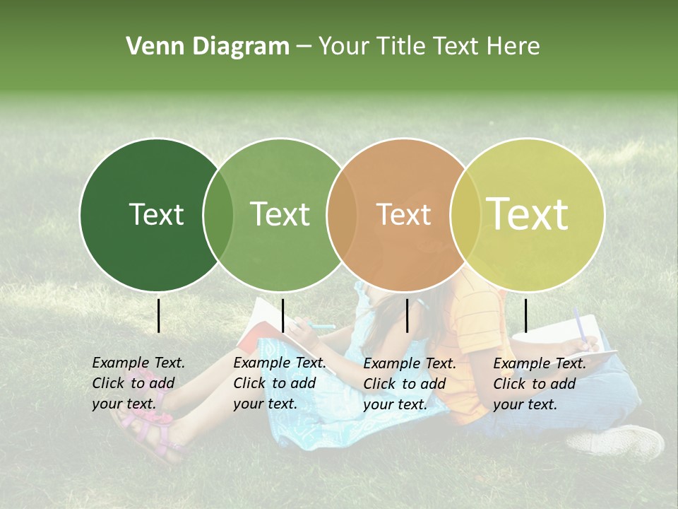 Park Boy Outside PowerPoint Template