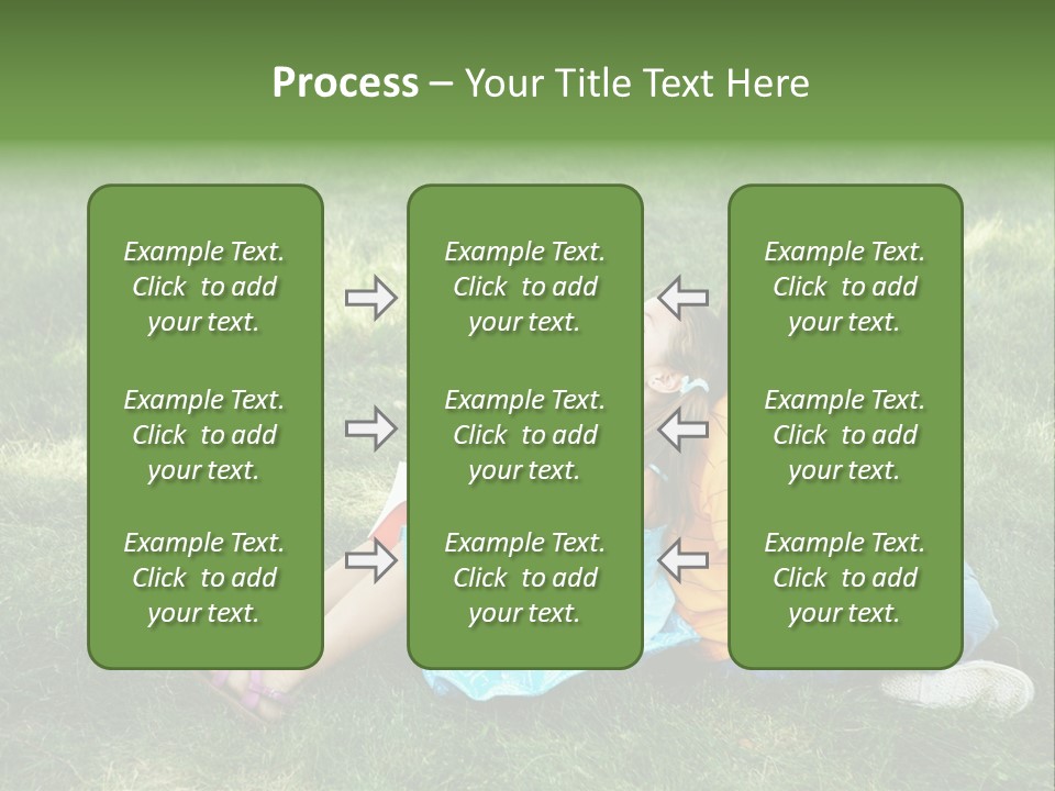 Park Boy Outside PowerPoint Template