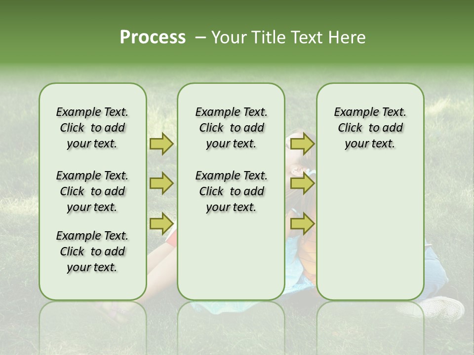 Park Boy Outside PowerPoint Template