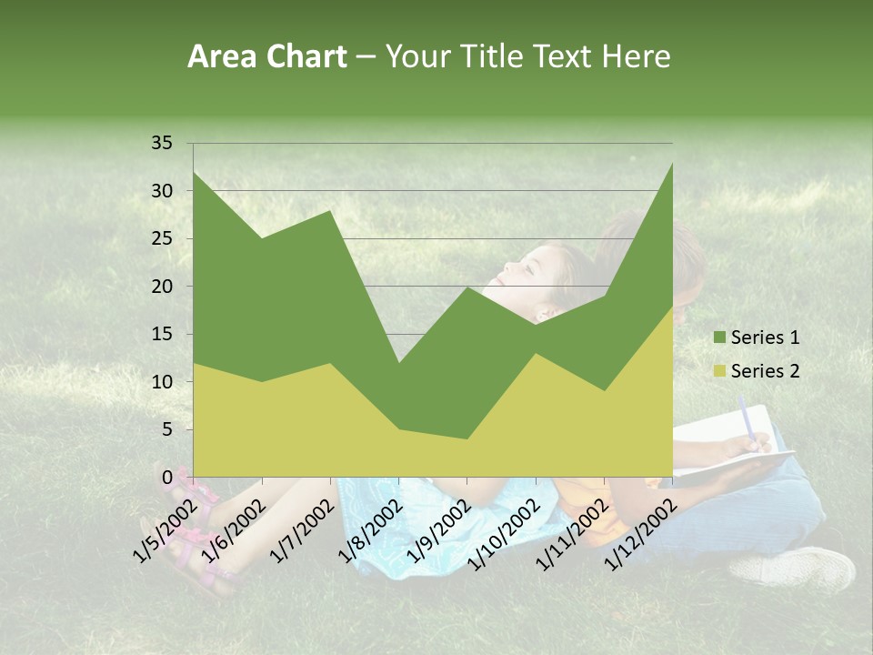 Park Boy Outside PowerPoint Template