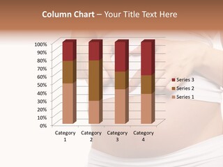 Navel Arm Caress PowerPoint Template