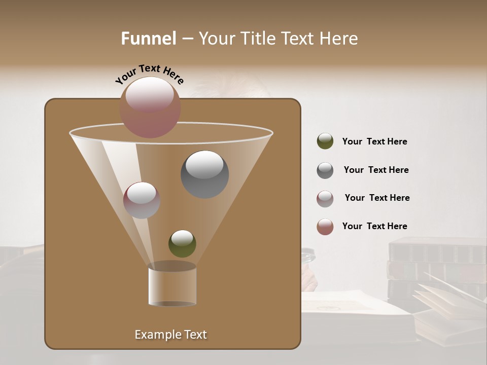 Read White Grandfather PowerPoint Template