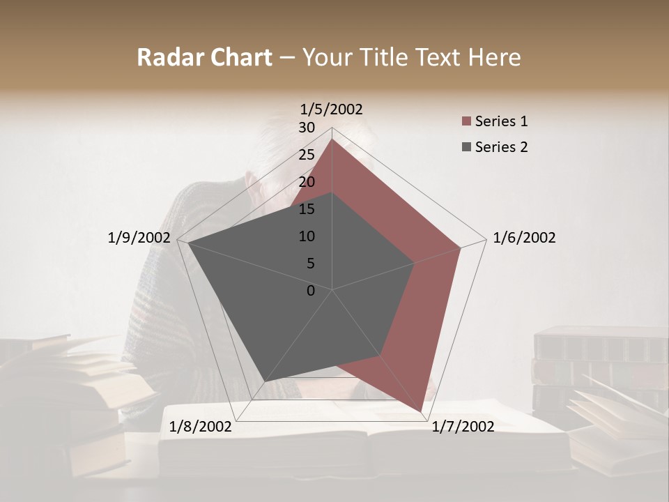 Read White Grandfather PowerPoint Template