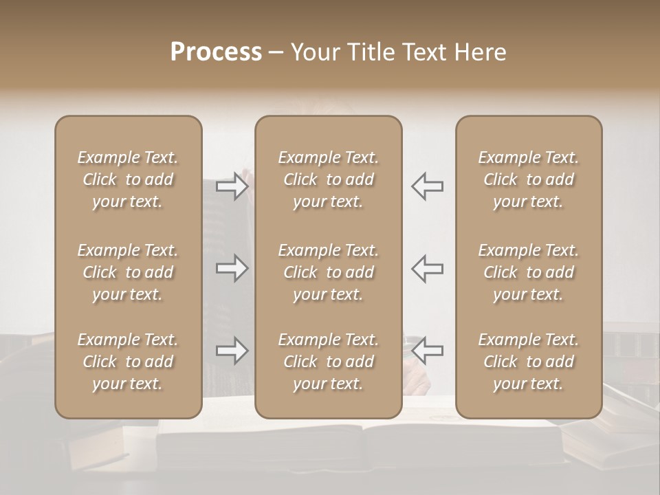 Read White Grandfather PowerPoint Template