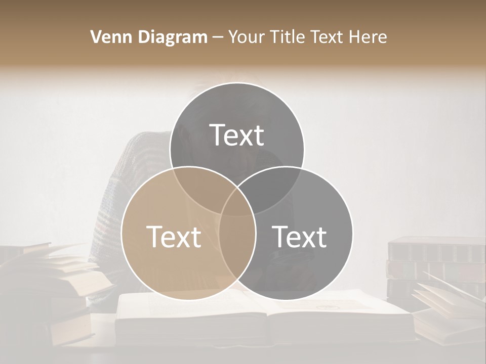 Read White Grandfather PowerPoint Template