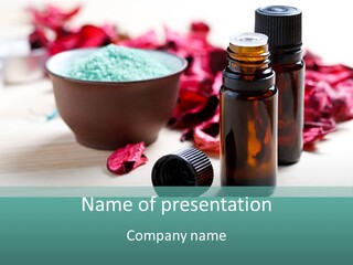 Life Health Aromatic PowerPoint Template