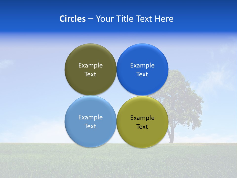 Horizon White Season PowerPoint Template