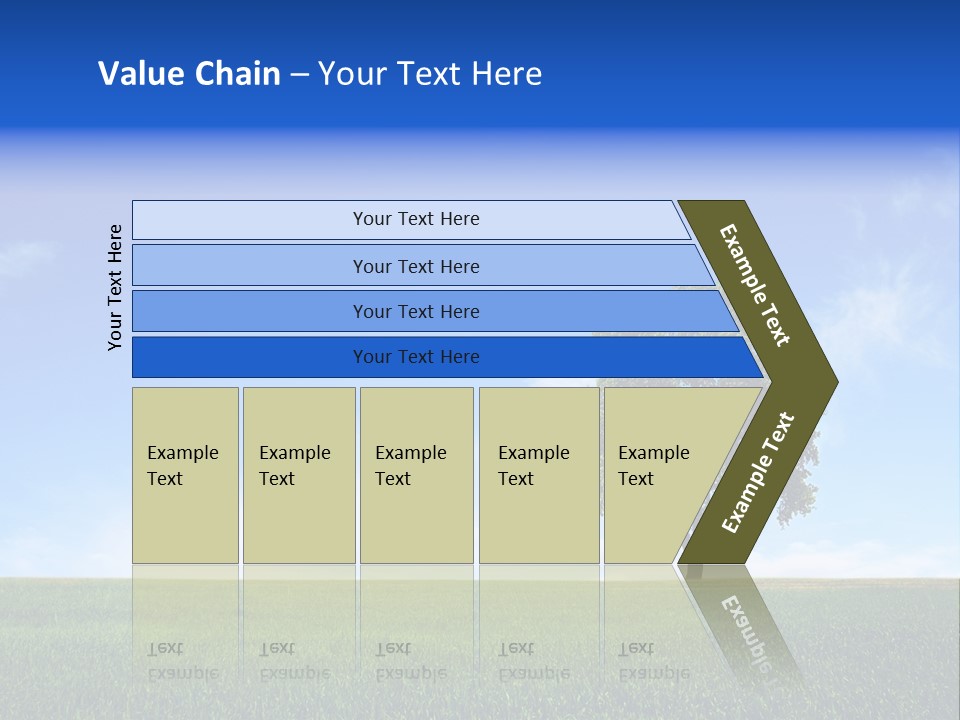Horizon White Season PowerPoint Template