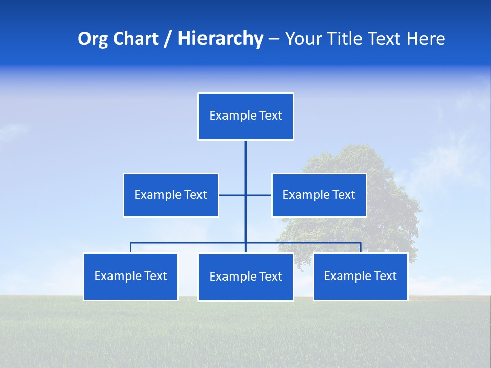 Horizon White Season PowerPoint Template