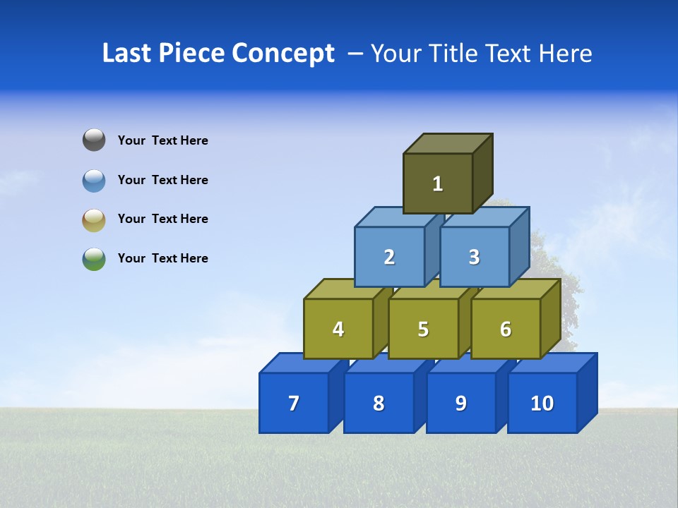 Horizon White Season PowerPoint Template