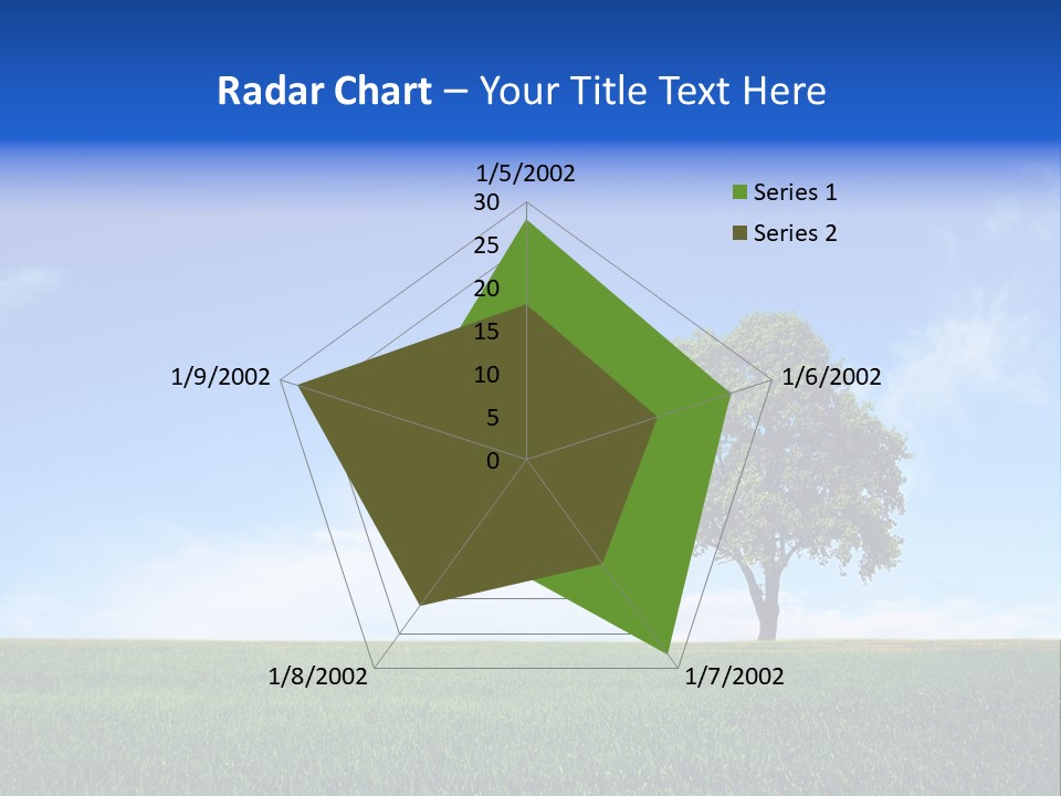 Horizon White Season PowerPoint Template