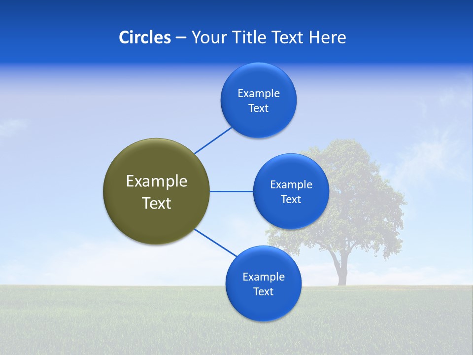 Horizon White Season PowerPoint Template