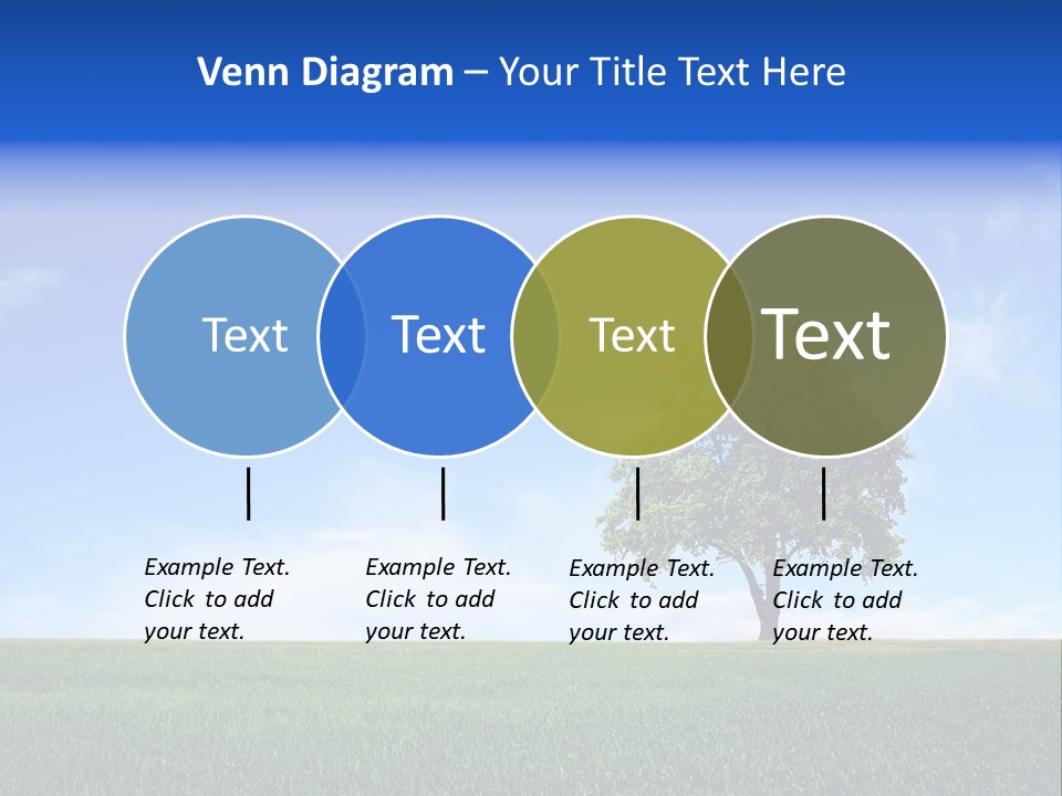 Horizon White Season PowerPoint Template