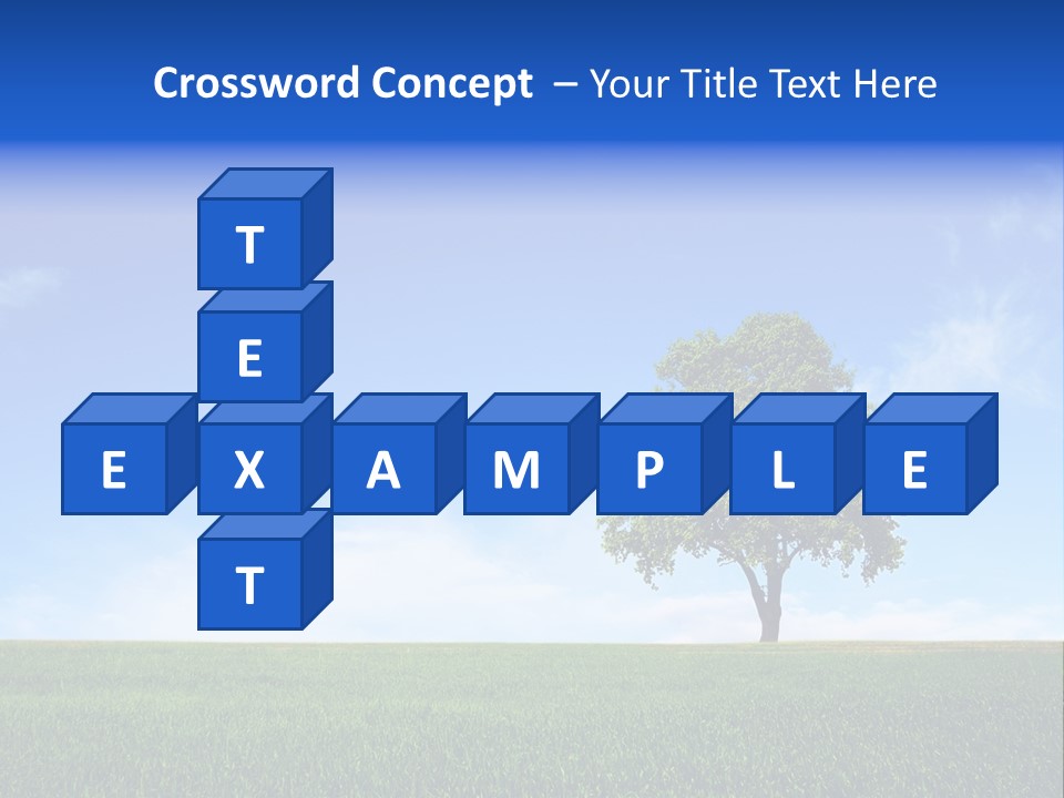 Horizon White Season PowerPoint Template
