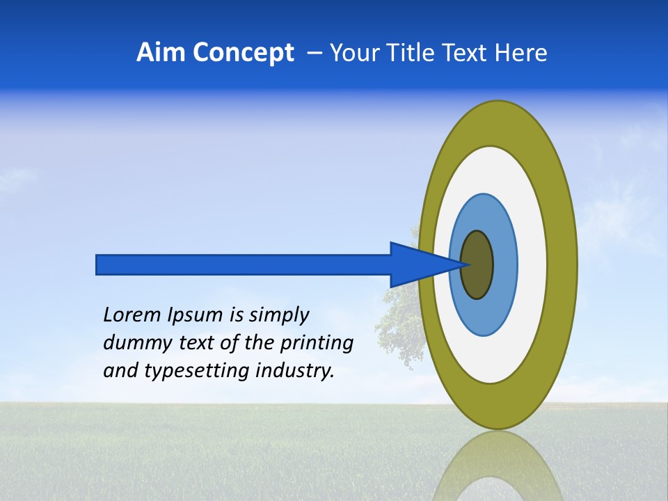 Horizon White Season PowerPoint Template