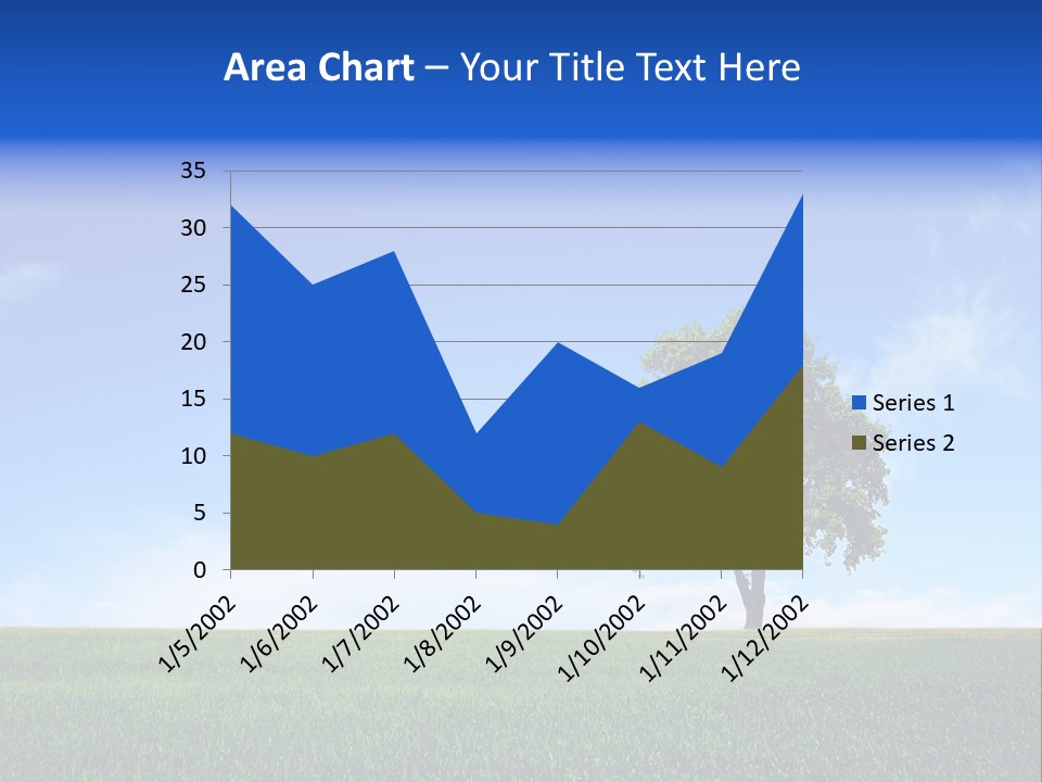 Horizon White Season PowerPoint Template