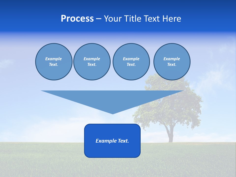 Horizon White Season PowerPoint Template