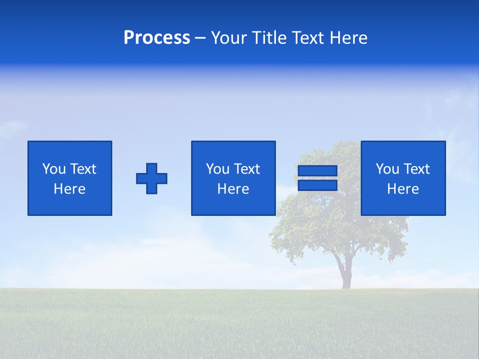 Horizon White Season PowerPoint Template