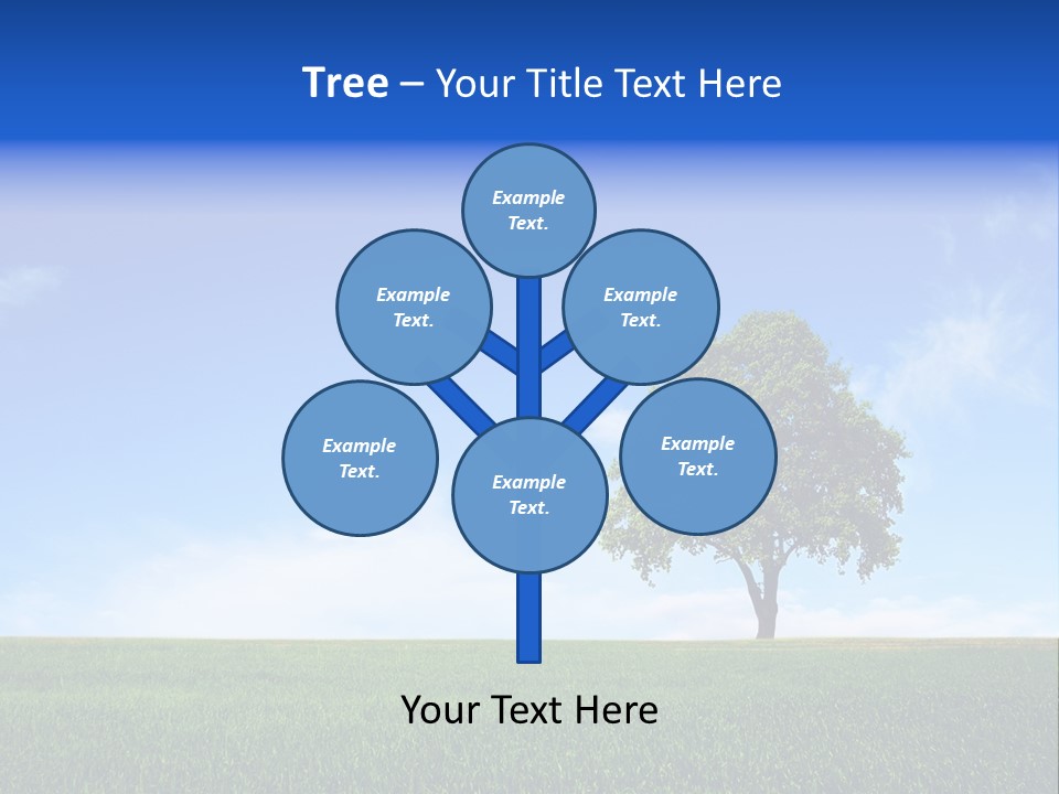 Horizon White Season PowerPoint Template