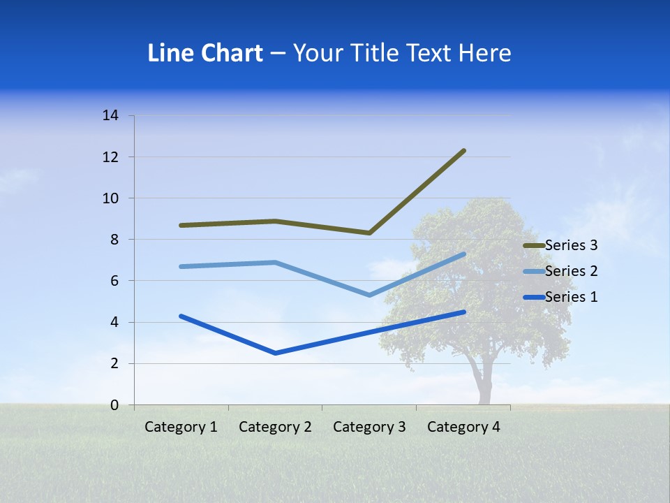 Horizon White Season PowerPoint Template