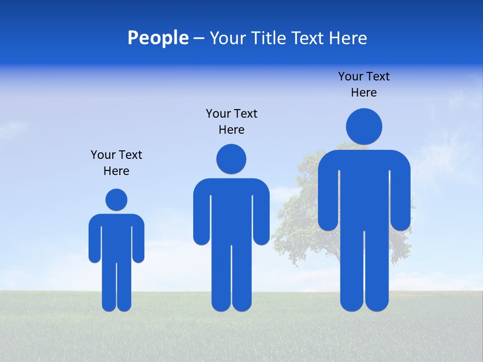 Horizon White Season PowerPoint Template